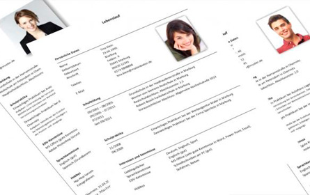 Корректировка резюме ( Lebenslauf und Anschreiben)